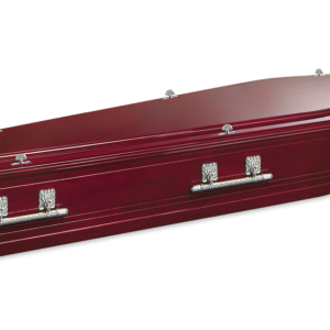 Bellevue timber veneered coffin