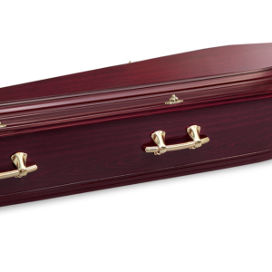 Kingsford composite board coffin